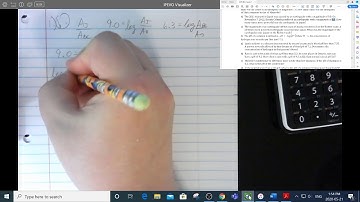 MPC40S 8.4 Applications of Logarithm Problems - Full Solutions