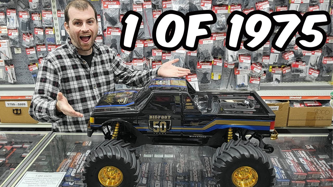 X-Maxx Bigfoot, лимитированная серия к 50-летию! Первый взгляд