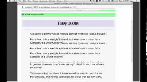 WeBWorK Problem Authoring  - More MathObjects  - Part 1