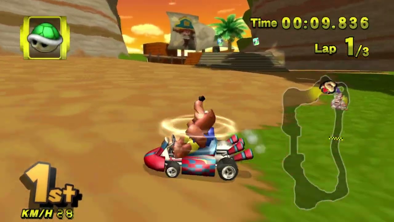 Mario Kart Wii Deluxe - DKR Banjo Cup