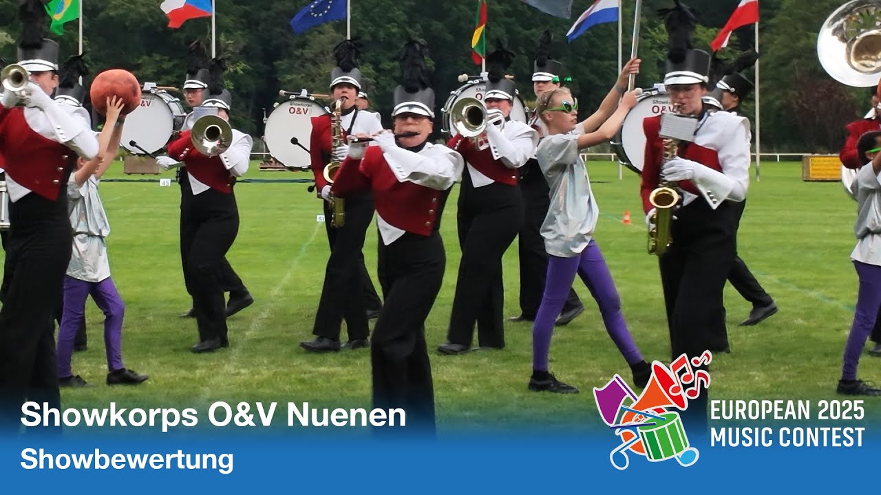 Showkorps O&V Nuenen @ EUROPEAN MUSIC CONTEST in Rastede 2025