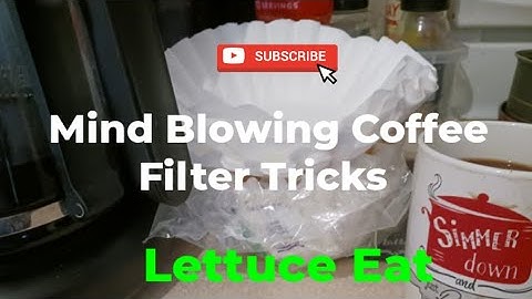 Mind Blowing Genius Tip & Tricks With Coffee Filters For Home #coffee #life #home #lettuceeat