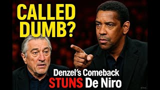 Denzel Washington DESTROYS Woke Host Trying to Trap Him — Full Clip