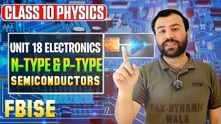 Semiconductors – N-Type & P-Type | Unit 18 Electronics Class 10 | PDW