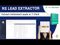 rs lead extractor business | data extractor tool | lead extractor