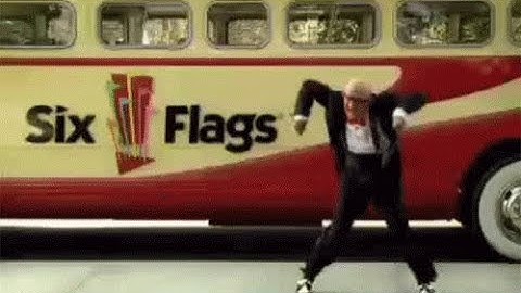 Original Six Flags Mr. Six It
