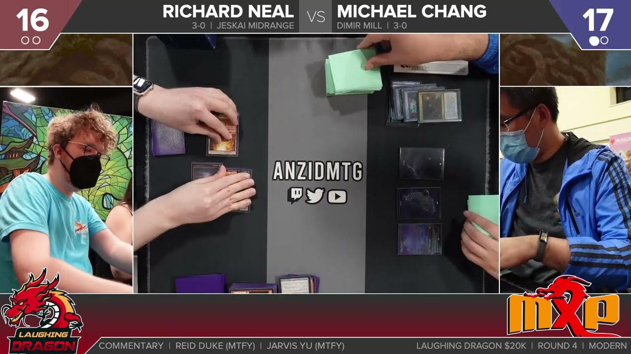 MTG Modern | Jeskai Midrange vs Dimir Mill | Laughing Dragon 20K Round 4