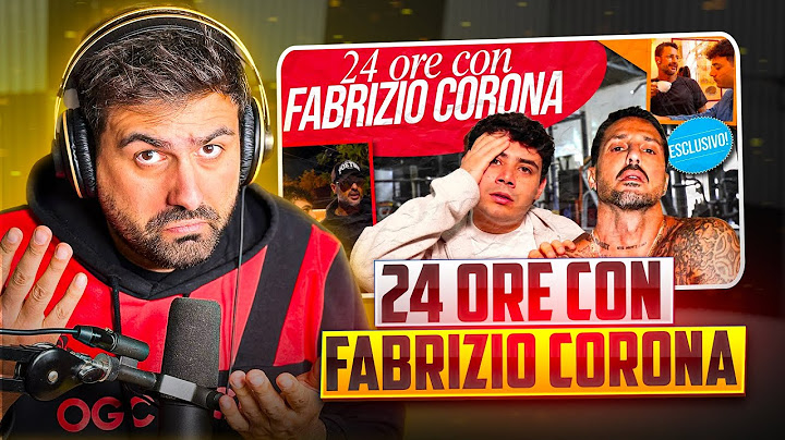 REAGISCO A LAVORARE 24 ore con FABRIZIO CORONA
