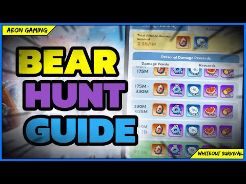 Maximize Damage in The Bear Hunt Event! Just by Knowing These Mechanisms & Tips - Whiteout Survival