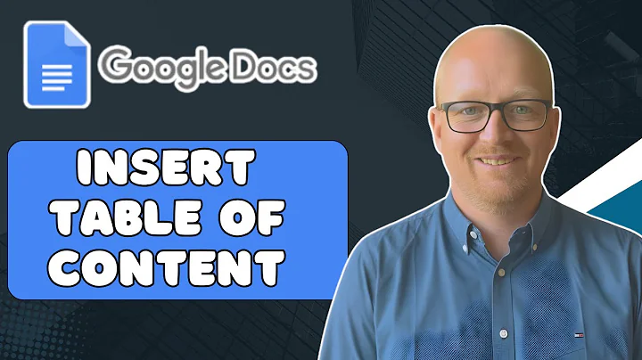 How to Insert a Table of Contents in Google Docs (Step-by-Step Guide 2025)