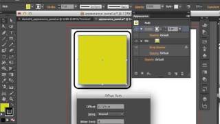 Adobe Illustrator CS6 Working with the Appearance Panel