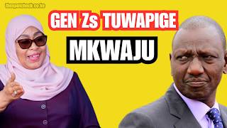 EXPOSED!!  Suluhu Reveals Secret Meeting with Ruto on How to Handle Gen Zs