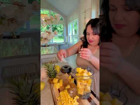 Creamy pineapple lemonade #drink  #summer #recipe