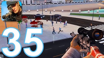 Sniper 3D Assassin: Shoot to Kill - Gameplay Walkthrough Part 35 - Region 12 (iOS, Android)