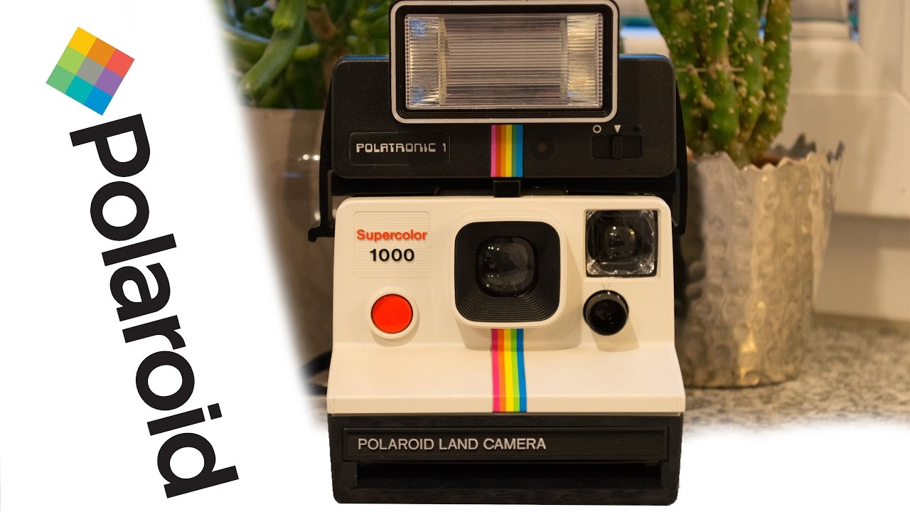 Polaroid Land Camera (Supercolor 1000) - Retro Review - YouTube
