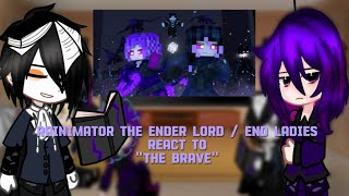 Rainimator Ender Character React to "The Brave" [ Read Dekskription ] INDO + Engglis