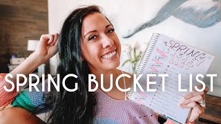 Spring Bucket List | You Decide my Month