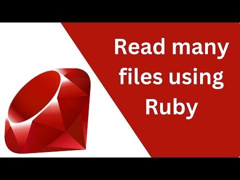 Read multiple files using ruby