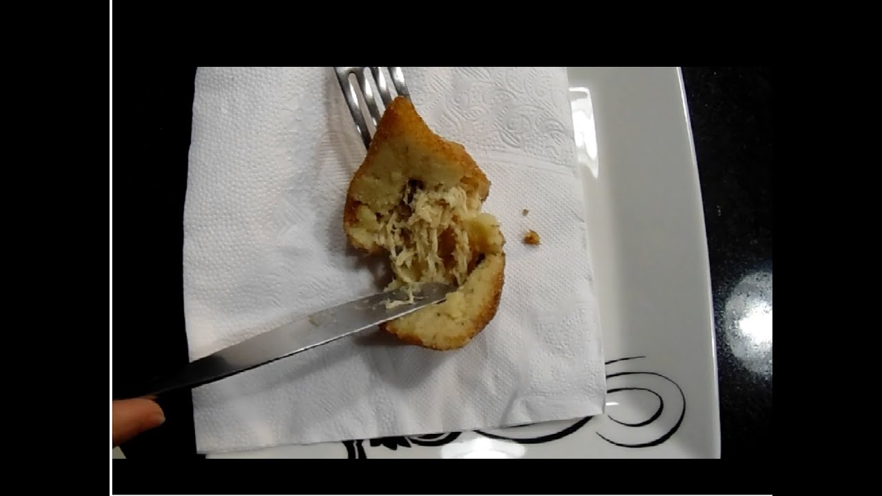COXINHA DE FRANGO SEM GLÚTEN C - FARINHA DE BIJU