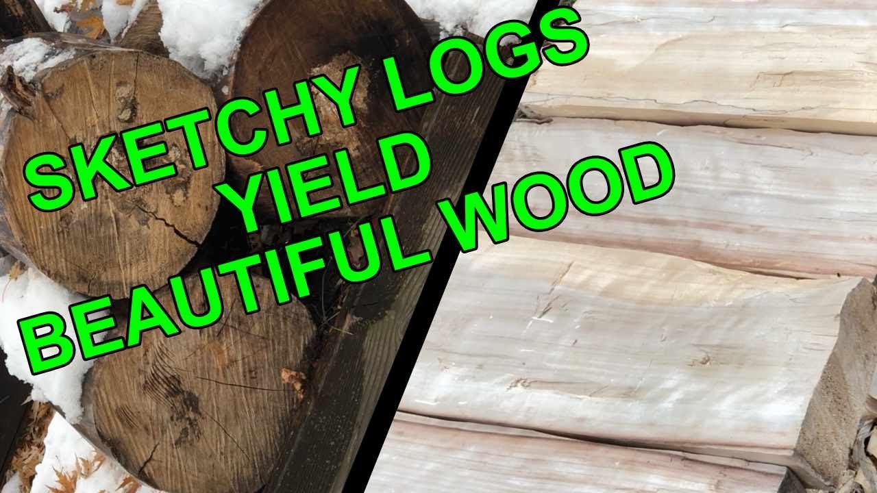 How To Get Beautiful Wood From Ugly Logs