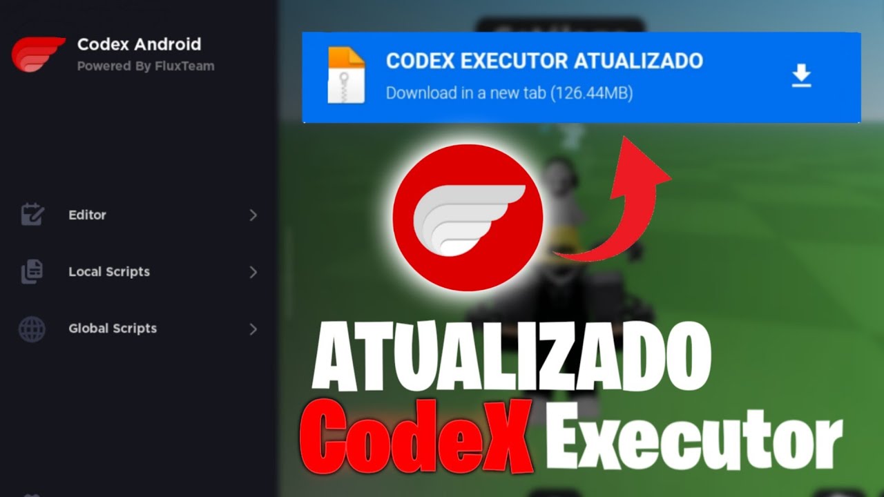 Codex atualizou um executor mobile de script do roblox sem key sem bug