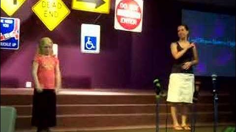 Lord I lift Your Name on High in asl