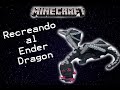 Creando un Ender Dragon con Porcelana Fría | Minecraft Dragon del End. 🤔