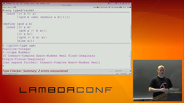 LambdaConf 2015 - Introduction to Typed Racket Mark Farrell