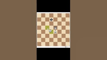 How to Checkmate with Only a Queen and a Bishop – Do You Know This Trick? #CheckmateTrick #chess