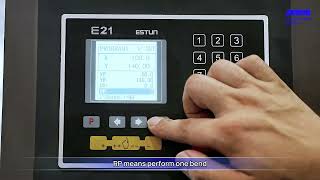 How to Program Multi Step Bending with the E21 Press Brake Controller