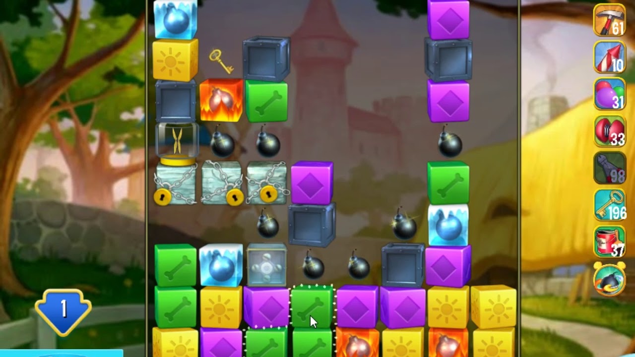 Pet Rescue Saga level 2736 no boosters ►TOBIAS DEAMON◄