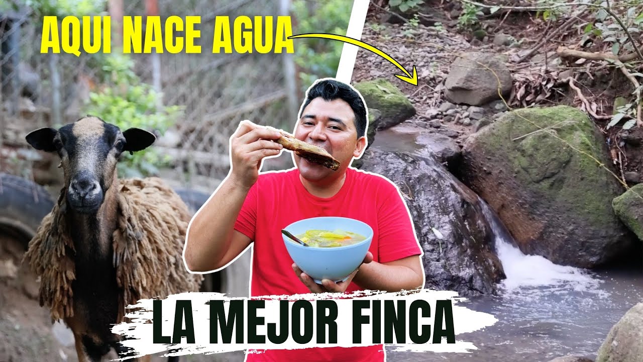 LA MEJOR FINCA ESCONDIDA en SAN SALVADOR | Sopa de gallina india