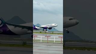 HK express Airline Taking off 🛫 A321 HKG-BKK Follow this this page