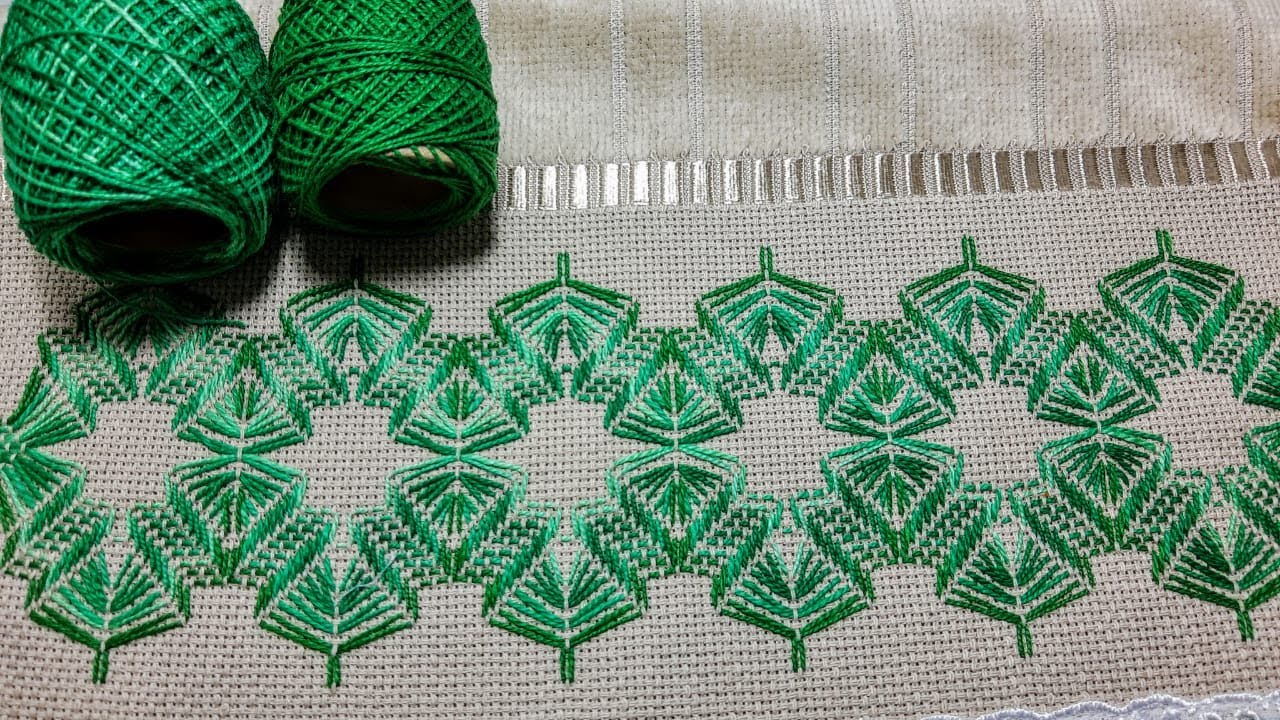 #04/21 - VAGONITE TRADICIONAL - BORDADO  ESMERALDAS