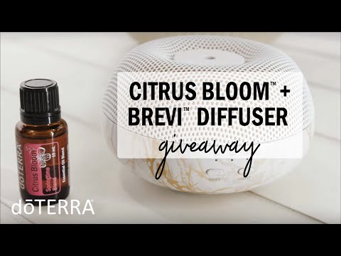 doTERRA Citrus Bloom™ blend GIVEAWAY!