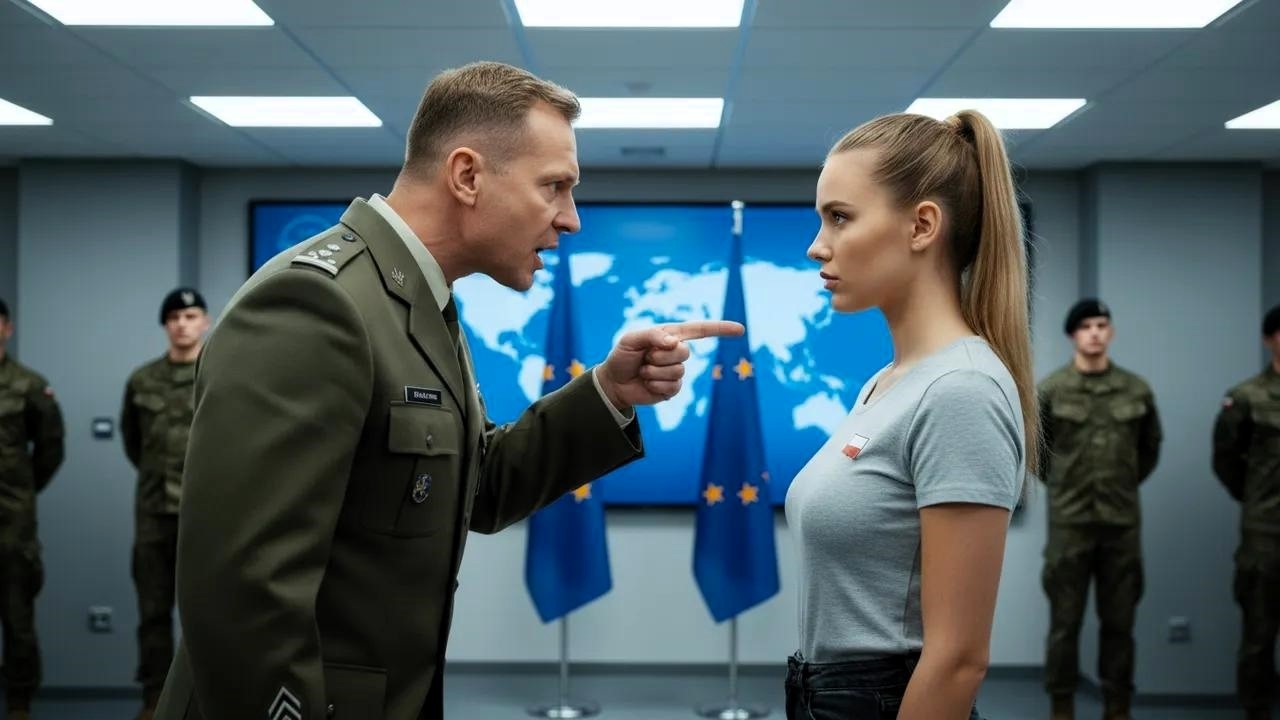 Porucznik uderzył ją w szczękę w sali, nie wiedząc że była operatorką GROM tajnie