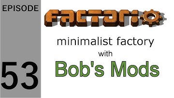 Factorio - Minimalist Factory with Bob