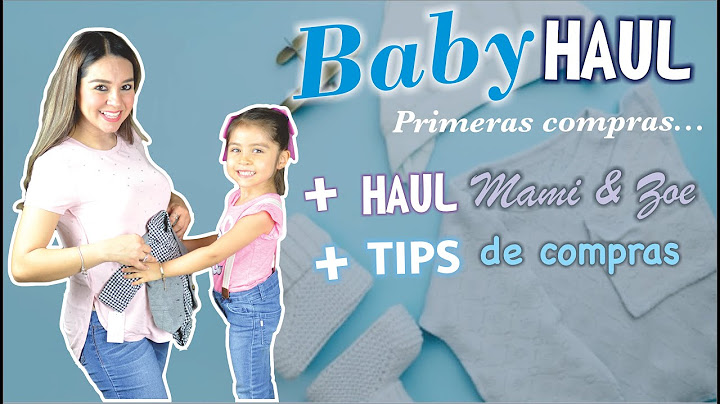 Primeras compras para BEBÉ + Compras para Mami y Hermana + Tips