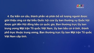 Phổ biến Luật Bầu cử Quốc hội và HĐND các cấp - Phần 1