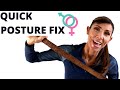 POSTURE FIX and PAIN RELIEF PHYSIO Guided Posture Correction Exercises | 5 MIN DESK BREAK