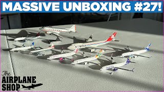 9 MODEL GEMINIJETS UNBOXING! | Massive Unboxing #27 (The Airplane Shop Edition!)
