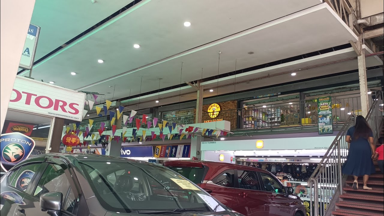 In KitMall because buying new Shoes and Socks for School