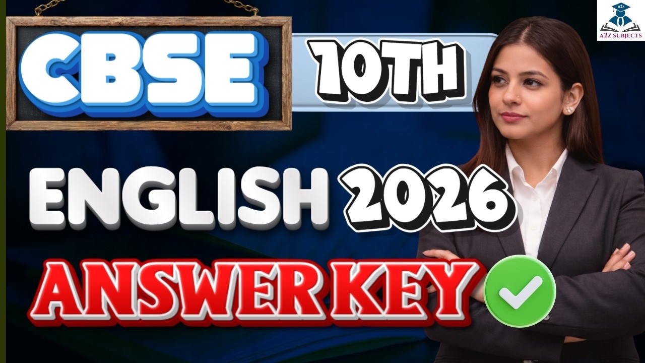 CBSE Class 10 English Answer Key 2026 | 21 Feb English Paper Analysis ...