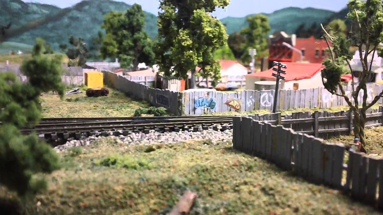 N SCALE V /LINE MODEL RAILWAY YouTube