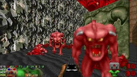 Doom 2 Doomworld Mega Project 2017 Level 26 UV Max in 9:45