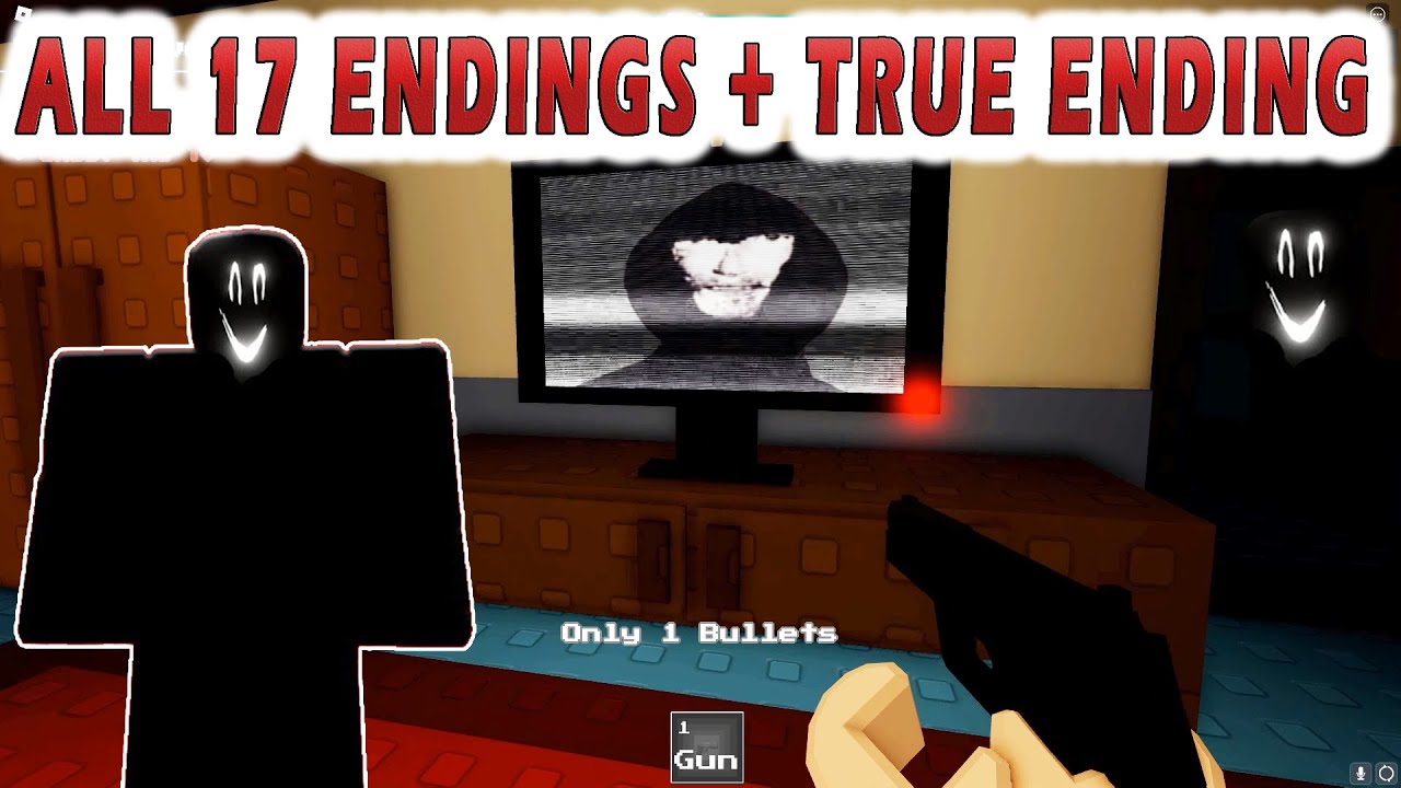 Don't Leave Your TV On All 17 ending + true ending walkthrough YouTube