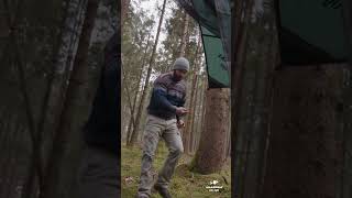 AMAZONAS Traveller Camp - hammock-tarp combination.  SET UP in minutes !  #Shorts