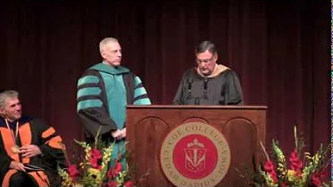 Inauguration remarks by J. David Carson '72