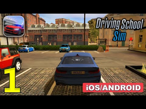 CAR DRIVING SCHOOL SIMULATOR Gameplay Part 1 - Tutorial (iOS Android) 