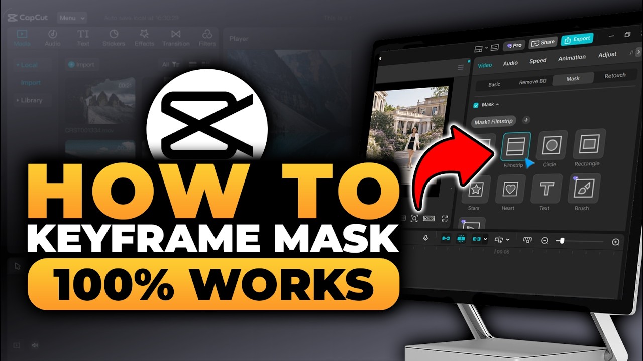 How To Keyframe Mask in CapCut (FAST & EASY) | 100% WORKS | NO Yapping ...